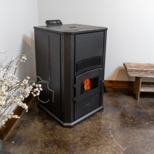 Comfortbilt HP42-Alpine Modern Pellet Stove 2800 SQFT Heating 120 Hopper EPA Cert