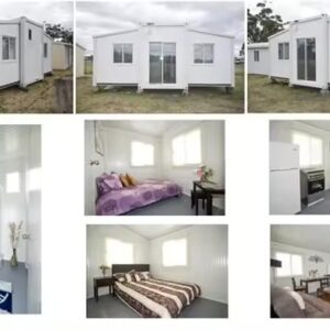 Generic Modern durable quality expandable container house Portable Living Unit with 3 bedroom 40ft mobile home