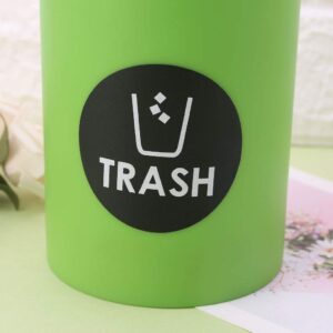 Muloo Recycle Trash Symbol Decals Sticker for Trash Cans Garbage