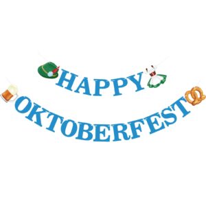 oktoberfest decorations happy oktoberfest banner bavarian pennant banner german flag party bunting garland for german october festival decorations beer party supplies