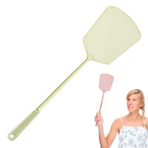 flyswatter - telescopic fly swatters | heavy duty long handle swatter with hanging hole | manual extendable fly swatters | wide mesh fly for home garden classroom restaurant