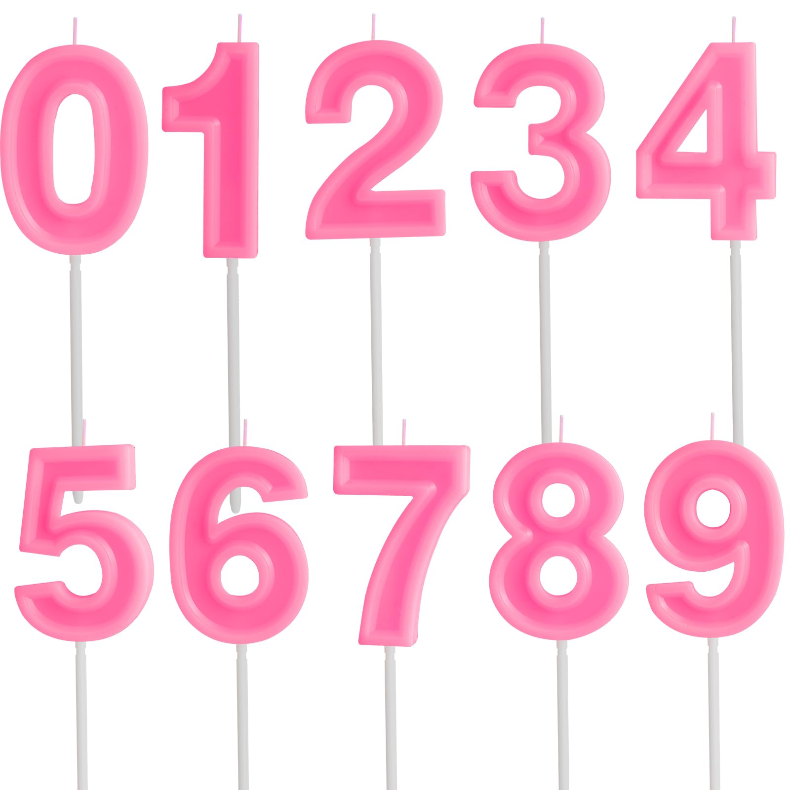 Macaron Pink 15th Birthday Candles,Number 15 Candle, Pink Macaron Birthday Candle for Cake,Happy Birthday Candle,Numeral Candles Cake Topper Decoration for Sweet Girls Birthday Party Supplies