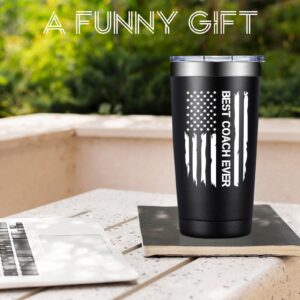 Grifarny Coach Gifts for Men, Women - Best Coach Ever Gifts - Coach Appreciation Gifts - Basketball, Soccer, Football, Baseball, Gymnastics, Dance, Swim, Cheer Coach Gift - Coach Tumbler Cup 20oz