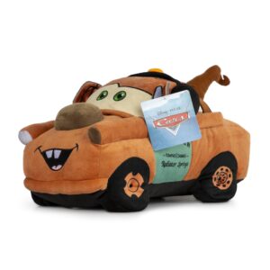 Disney Pixar Cars Tow Mater Plush Pillow Buddy - Super Soft Character Pillow - Polyester Microfiber, 14 Inches