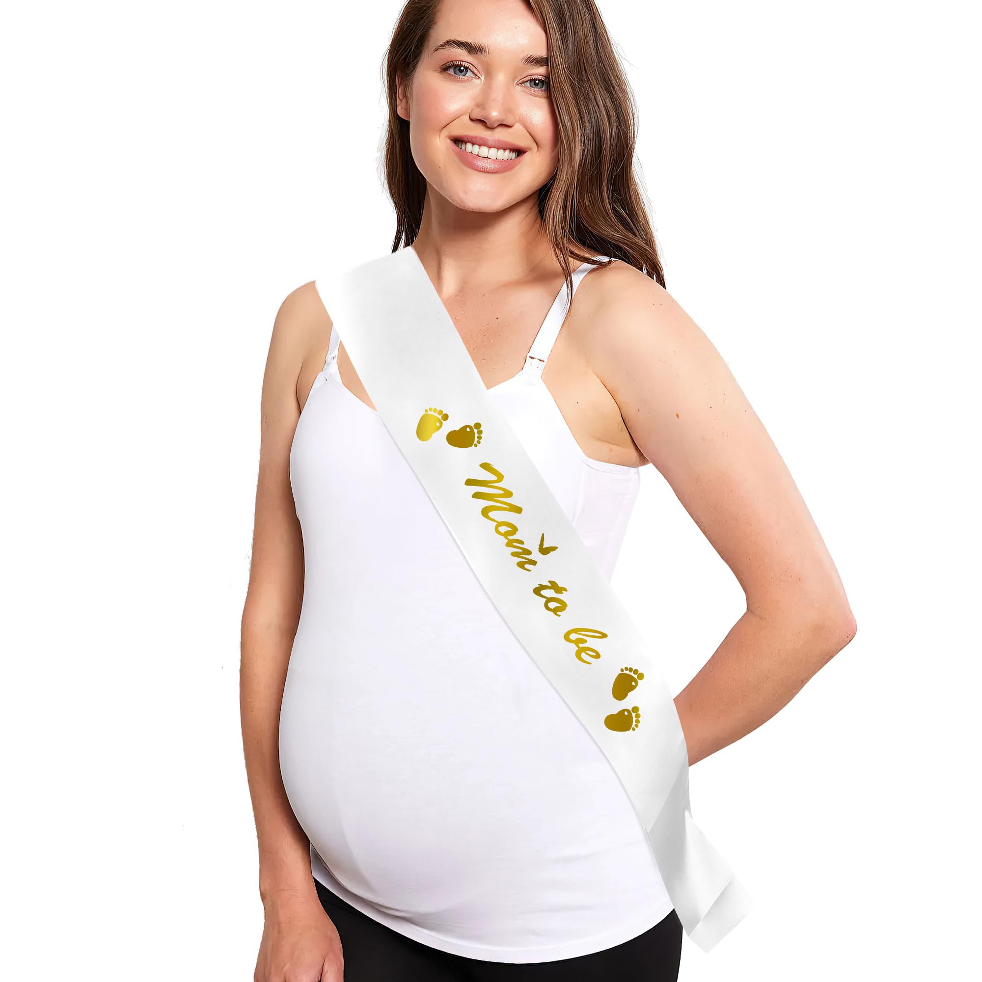 Mom To Be Sash Mommy To Be Sash For Baby Shower Sash For Mommy Mom To Be Sash Baby Shower White Sash For Baby Shower Decorations Boy Baby Shower Girl Baby Shower Outfits For Mommy To Be New Mom Gifts