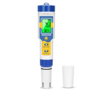 hoicated digital salinity tester for saltwater pool salt tester ph meter for swimming pool hot tub spa koi pond aquarium ppm ec meter for hydroponic nutrient tds meter for drinking water ro system