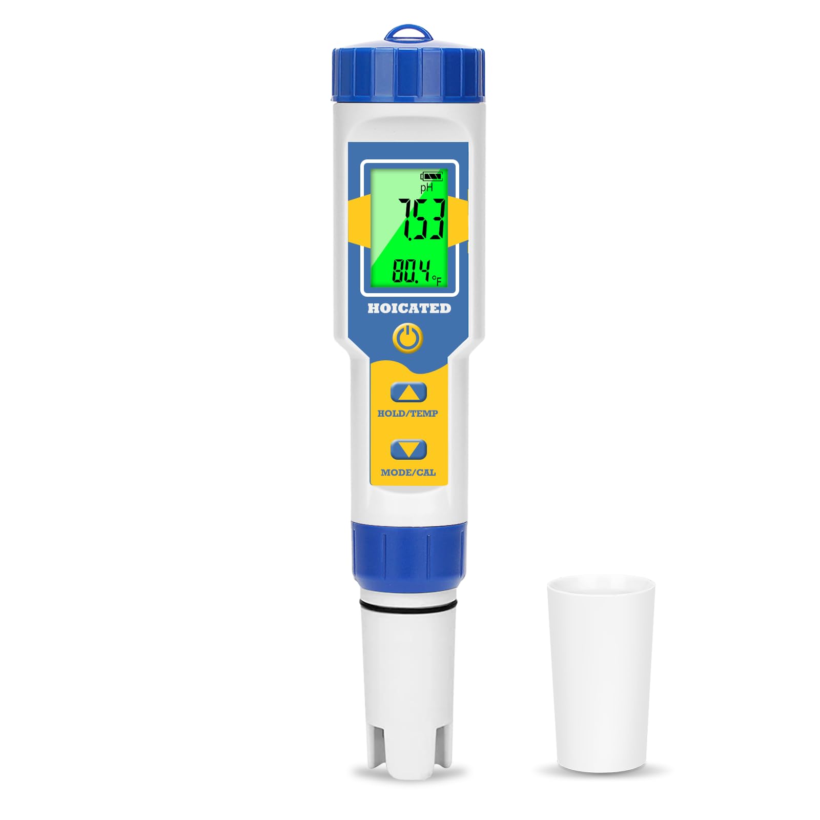 HOICATED Digital Salinity Tester for Saltwater Pool Salt Tester pH Meter for Swimming Pool Hot Tub Spa Koi Pond Aquarium PPM EC Meter for Hydroponic Nutrient TDS Meter for Drinking Water RO System