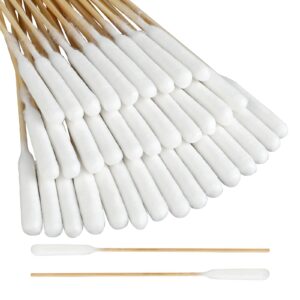 6 inch long cotton swabs large cotton buds with wooden handle for dogs 100pcs specifically designed for dogs professional big cotton swabs dogs ears large cotton swabs dog ears cleaning swabs for pet