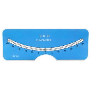 YOGOTEU Back and Spine Scoliosis Diagnosis Tools 0-30° Scoliosis Test Meter Measurement Tools Scoliometer for Adults Children