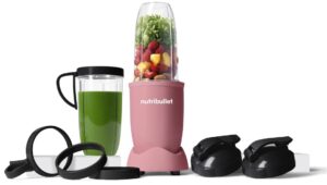 nutribullet nb9-1301asp pro 13 pcs matte soft pink 900w food blender