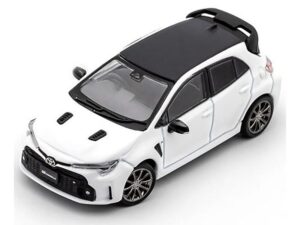 2022 gr corolla rhd (right hand drive) white metallic with black top 1/64 diecast model car by gcd ks-041-362