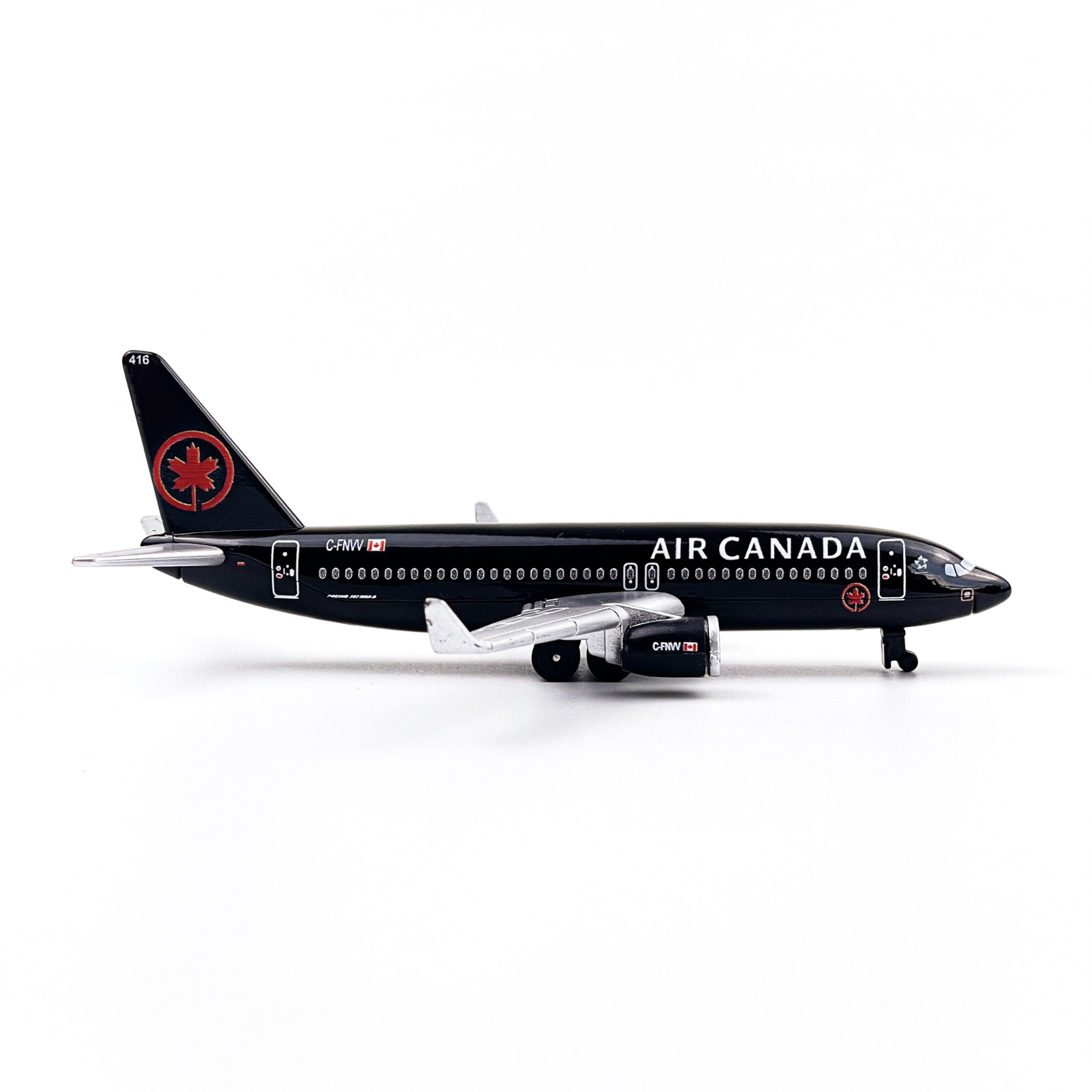 WngAur Canada Airplane Model, Die-cast Metal Planes Aircraft Suitable for Collection and Christmas, Birthday Gifts