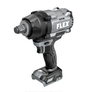 flex 24v brushless cordless 3/8-inch 1,600 ft-lbs high torque impact wrench tool only, battery and charger not included - fx1472b-z