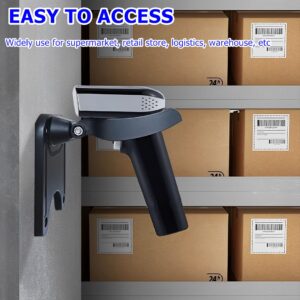 YurMemo Universal Scanner Holder,Foldable Barcode Scanner Holder,Bar-Code Reader Wall Mount for DS2208 DS2278 DS4308 LI4278 LS2208 1250g 1962 Most Barcode Scanners