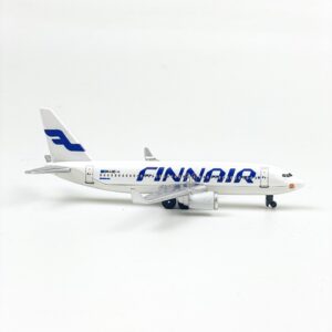 WngAur Finnair Airplane Model, Die-cast Metal Planes Aircraft Suitable for Collection and Display