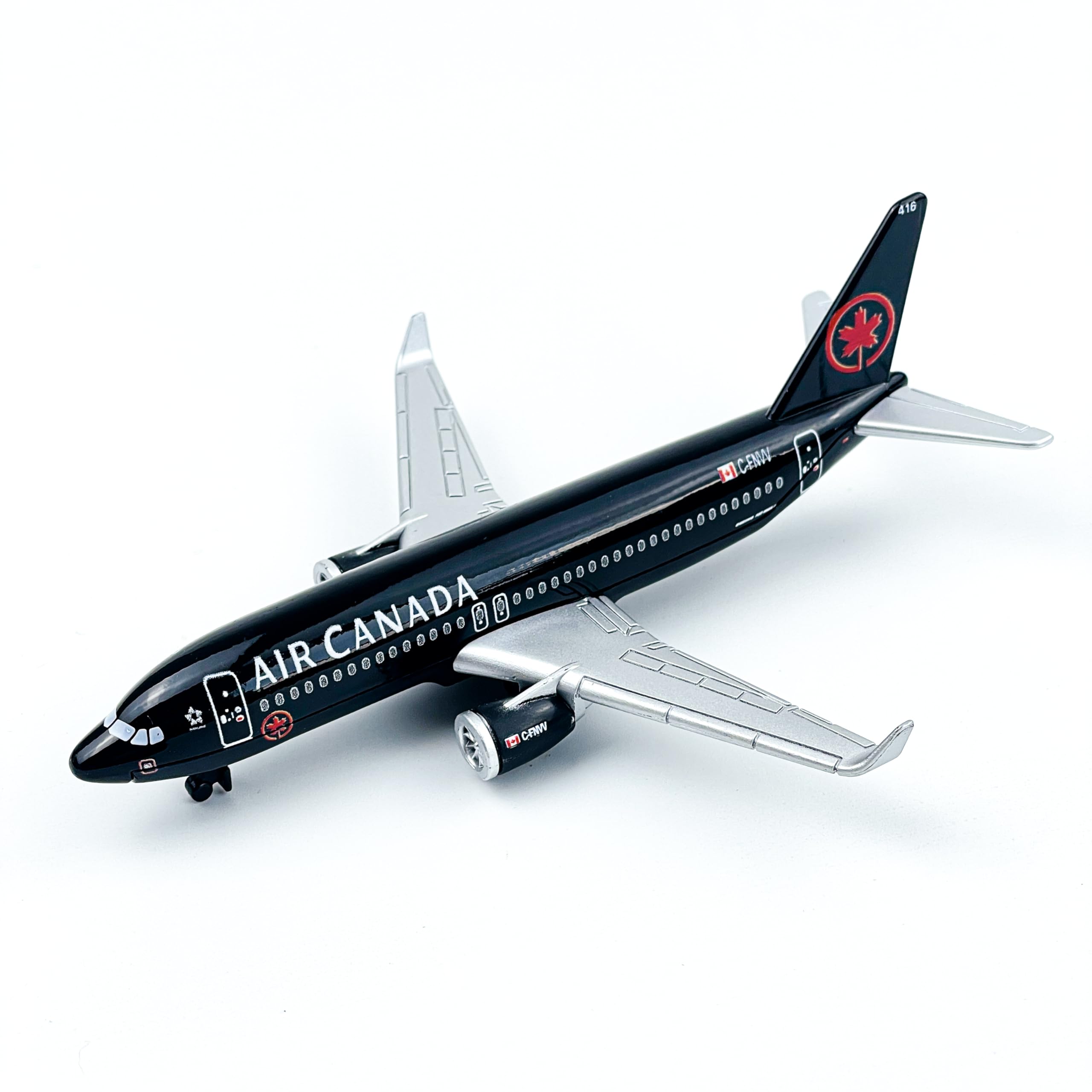 WngAur Canada Airplane Model, Die-cast Metal Planes Aircraft Suitable for Collection and Christmas, Birthday Gifts