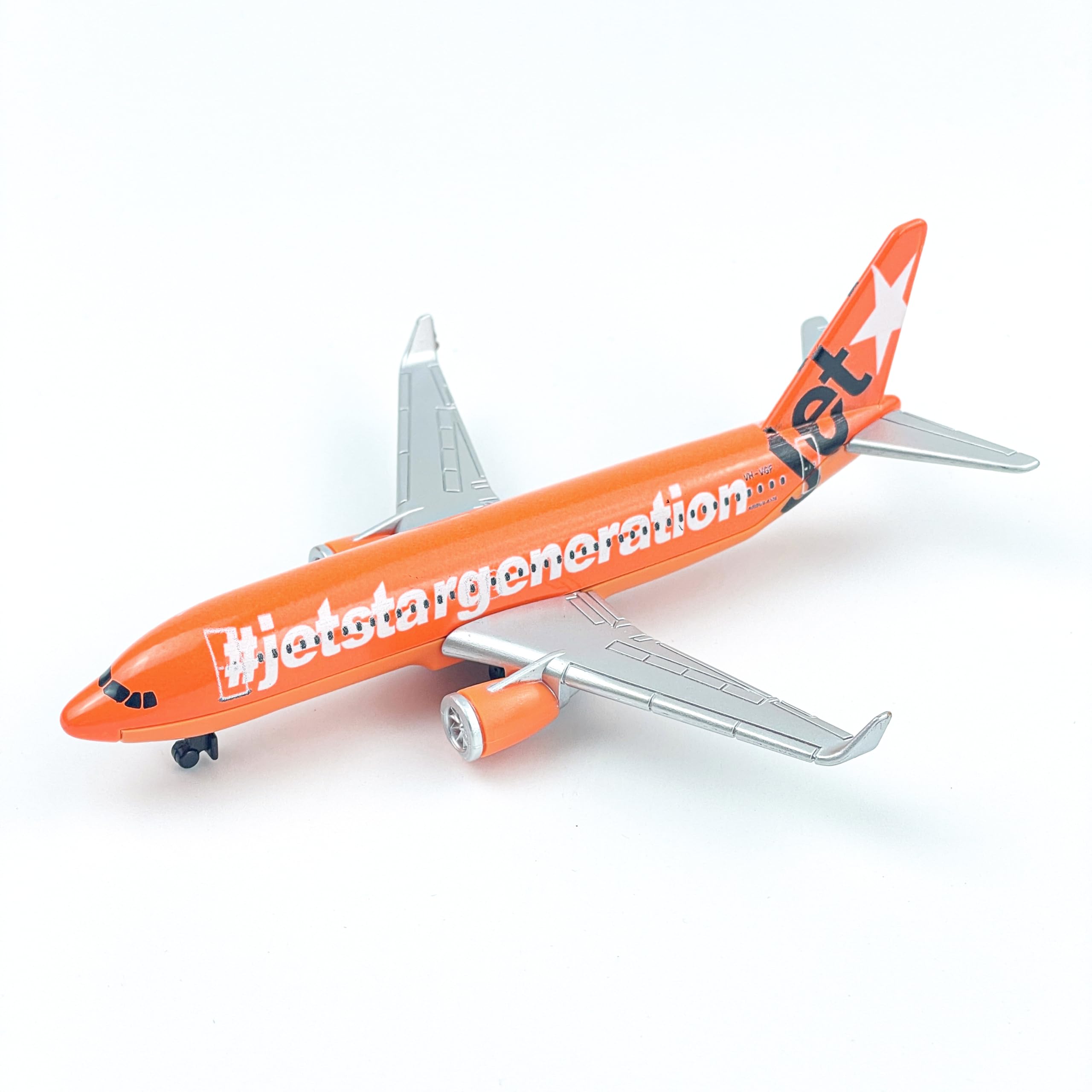 WngAur Jetstar Airplane Model, Die-cast Metal Planes Aircraft Suitable for Collection and Display