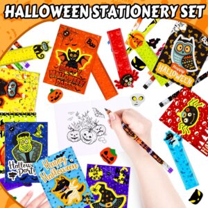 PURPERCAT Halloween Party Favors Bulk, 364 Pcs Large Halloween Party Favor Toys Set, Halloween Treats Non Candy Classroom Prizes Goodie Bag Stuffers Pinata Filler, Halloween Treat Prizes for Kids