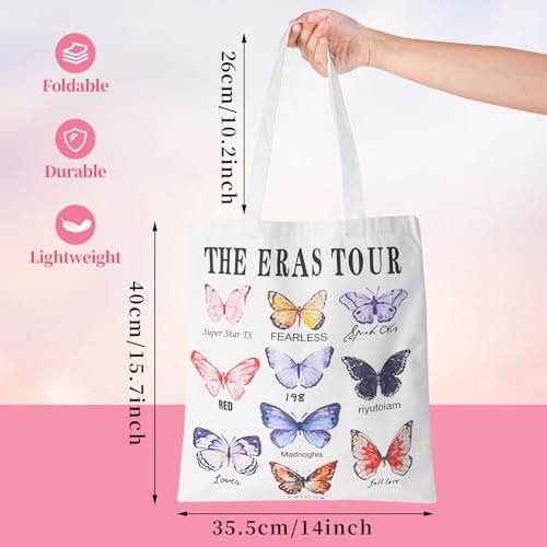 Feiqylly Canvas Tote Bag Inspired Bags Reusable Casual Bag for Work, Shopping,Vacation, Grocery bag for women