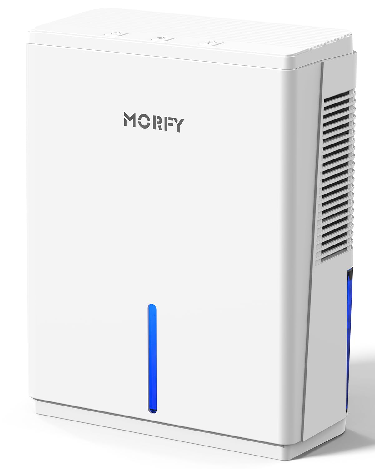 MORFY Dehumidifier, 74OZ Small Dehumidifier for Bedroom Bathroom RV with Auto Shut Off, Portable Quiet Dehumidifiers for Home Room Closet Laundry Room