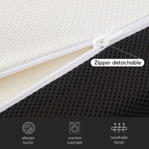 VFD 5 Inch Twin Memory Foam Mattress - Medium Firm Feel - Gel Infusion - Memory Foam Infused - No Fiberglass - Breathable - CertiPur Certified