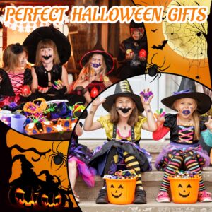 PURPERCAT 349 Pcs Halloween Party Favors Halloween Treats Toys in Bulk Goodie Bags Stuffers Halloween Pinata Fillers Halloween Trick or Treat Classroom Party Supplies, Treasure Box Toys