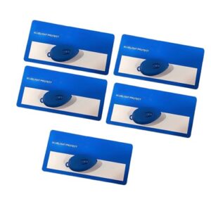 CHENATING Professional Anti-Blue Light Test Card Including Anti-Blue Light Cards And Blue Light Generators For Eyeglasses Test