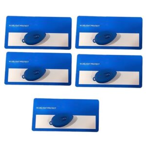 CHENATING Professional Anti-Blue Light Test Card Including Anti-Blue Light Cards And Blue Light Generators For Eyeglasses Test