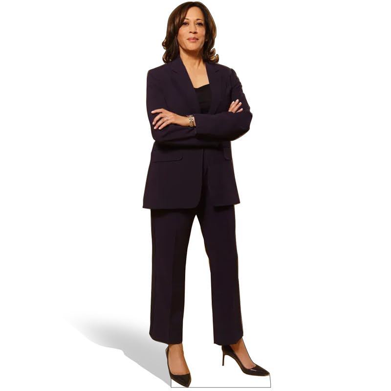 5Ft Kamala Harris for President 2024 | Cardboard Cutout | Life Size Standee | Picture Poster Photo Print - Cardboard