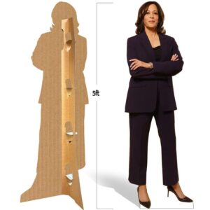 5Ft Kamala Harris for President 2024 | Cardboard Cutout | Life Size Standee | Picture Poster Photo Print - Cardboard