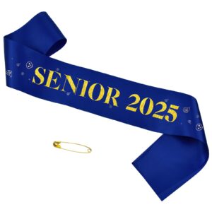 1pcs senior 2025 sash 2025 graduation sash cheerleading sash final graduation gift (sash1pcs)