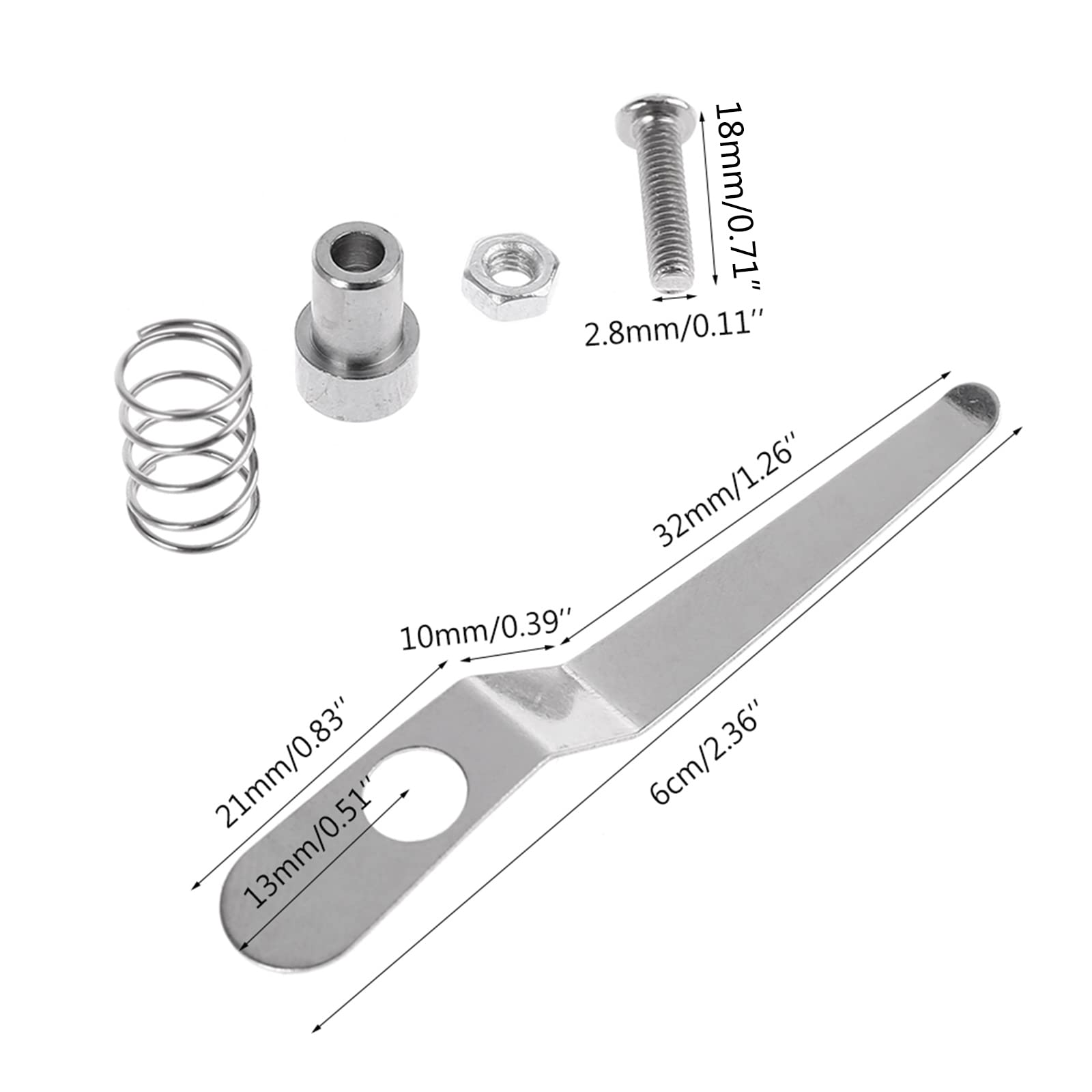 Stainless Steel Presser Holder Slides Clips For Biological Microscope Accessories Parts Easy To Install