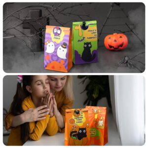 Spakon 36 Pcs Religious Halloween Candy Bag Party Favors with 36 Stickers Trick or Treat Candy Favor Bag Filler Paper Supplies for Religious Halloween Theme Party Decorations Gifts to Friends