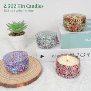 Scented Candles Gifts for Women 4 Pack Aromatherapy Candle Up to 90 Hours Home Scented Candles Set Soy Wax Candles for Christmas Day, Birthday, Mothers Day, Valentine's Day