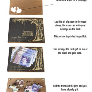 Wedding Gift and Wedding Card Set - Unique way to give Money to the Bride and Groom