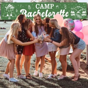 Hippeny Camp Bachelorette Banner, Camping Bachelorette Party Decor, Camp Birthday Party Decoration, Girls Weekend Cabin Bach Banner, Camp Bridal Shower Decor Idea