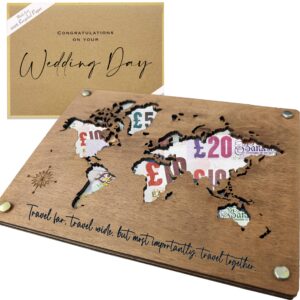 wedding gift and wedding card set - unique way to give money to the bride and groom