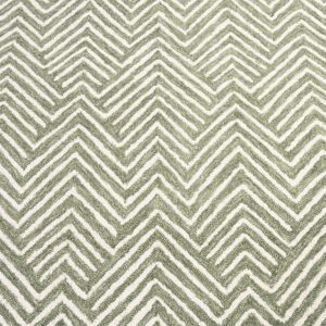 Modern Herringbone Chevron Collection Area Rug - Handmade Wool Carpet, Durable for High Traffic, Contemporary Design for Living Room, Bedroom, Dining Room Decor (HB-A, 6' Round)