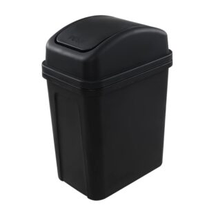 kelinfong trash can with lid,5.5 gallons, plastic outdoor garbage can with lid, waste basket,trash bin,garbage bin,slim trash can for bedroom, kitchen, bathroom, living room, office, dorm, outdoor