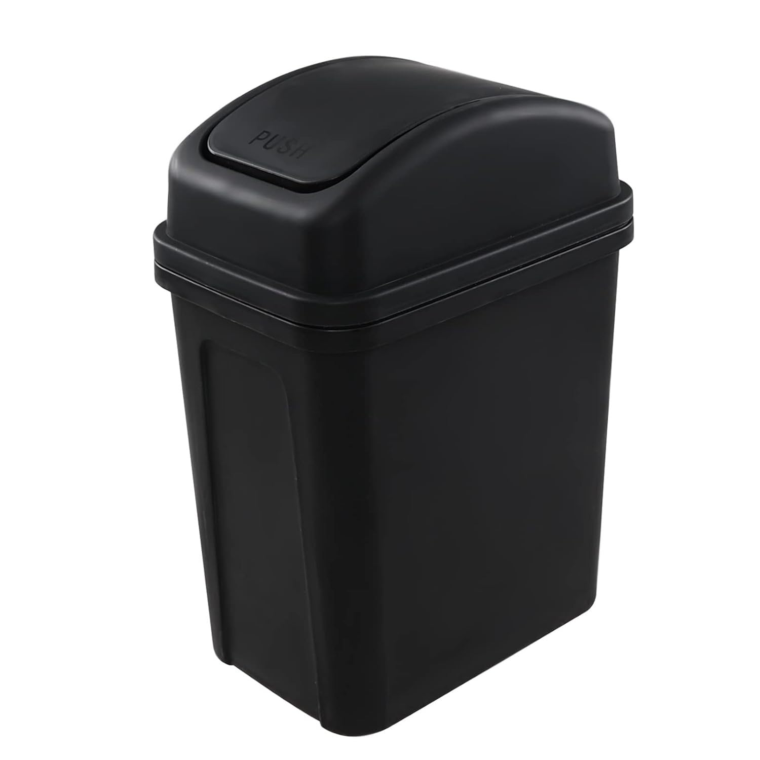 KELINFONG Trash Can with Lid,5.5 Gallons, Plastic Outdoor Garbage Can with Lid, Waste Basket,Trash Bin,Garbage Bin,Slim Trash Can for Bedroom, Kitchen, Bathroom, Living Room, Office, Dorm, Outdoor