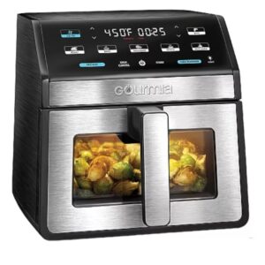 Gourmia GOURMIA Digital Air Fryer, 7.5 Liter with Window and Light, Mod. GAF858