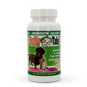 Arthritis & Join Pain Relief Dietary Supplement Small Dogs & Cats by Interfarma Corp | Cartilage Protection, Reduce Inflammation, & Joint Support | with Glucosamine, Chondroitin, Collagen, & MSM.