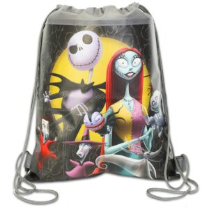 Nightmare Before Christmas Sleepover Set for Girls - Bundle with 45 x 60 Inch Jack Skellington Fleece Blanket, Travel Bag, Stickers, More | Nightmare Before Christmas Bedroom Decor for Kids, Toddlers