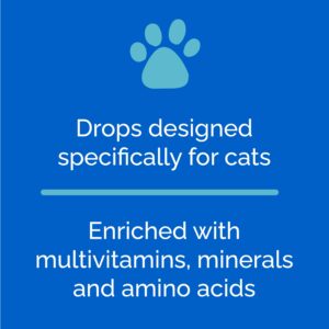 Multivitamin Cats Dietary Suplement by Interfarma | Heart, Digestion, Skin, Coat, & Joint Support Supplement for Cats | with Vitamins, Minerals, Aminoacids, Biotin, & Folic Acid | MULTICAT