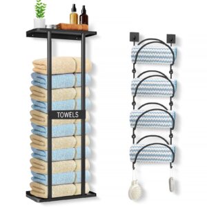 youlvy towel racks for bathroom, towel holder for bathroom wall, bathroom towel storage, towel rack wall mounted, towel shelf for bathroom, towel rack towel storage bath towel holder towel shelf