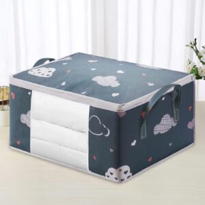 Mystery Boxes for Sale Unclaimed, Larger Storage Bag for Bedding, Comforter Storage Bag Folding Organizer Bag for Comforters, Pillows, Blankets, Bedding/Quilt, Blanket, 23.62x15.75x11.81in