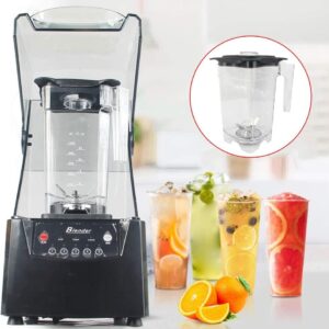 Blenders for Kitchen, 1.8L Countertop Professional Blenders Commercial Soundproof Blender Smoothie Maker Juice Ice Crusher Mixer with Two Volume Units for Making Juices