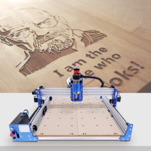 DUIBAII CNC Machine Kit, Pro Milling Machine, CNC Engraving Machine, 100W CNC Router Machine for Wood Metal Acrylic MDF Carving Arts Crafts DIY Design