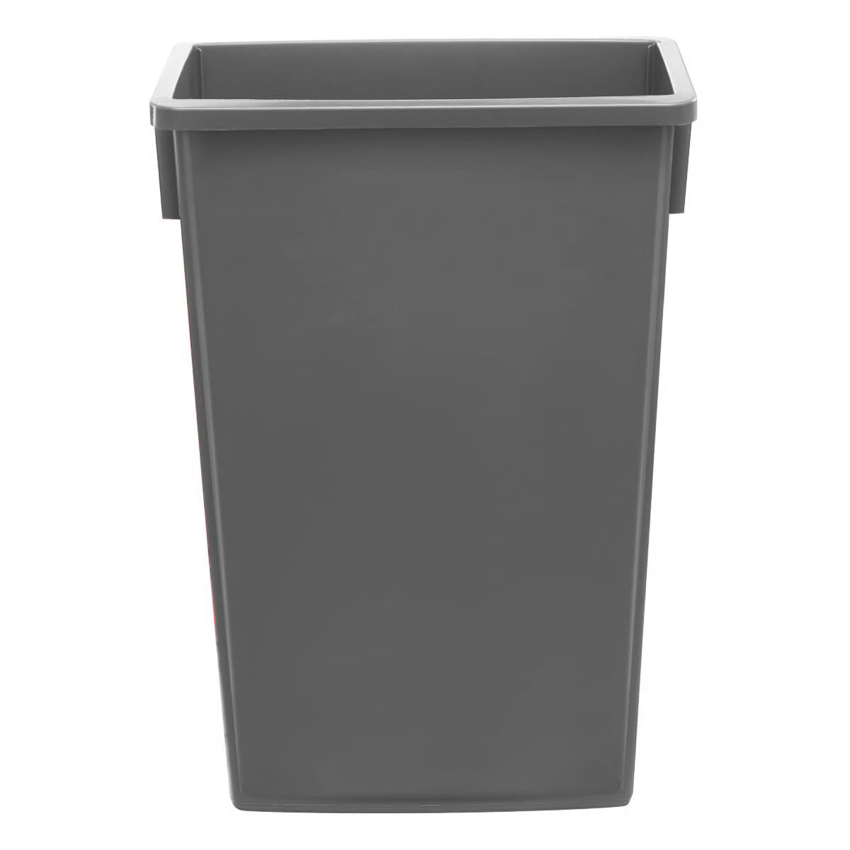 SunSierra 4-Pack, 23 Gallon Slim Commercial Trash Cans, Garbage Can, Heavy-Duty Plastic Trash Can, Garbage Bin, Ideal for Garage, Warehouse, Kitchen, Restaurant, Grey