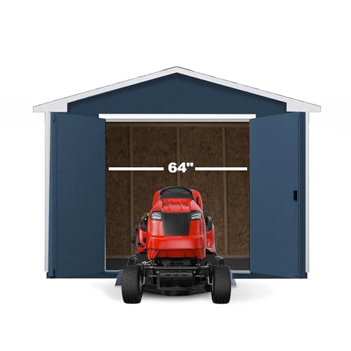 Handy Home Products Charleston Value Gable 10x16 Do-It-Yourself Wooden Storage Shed with Floor